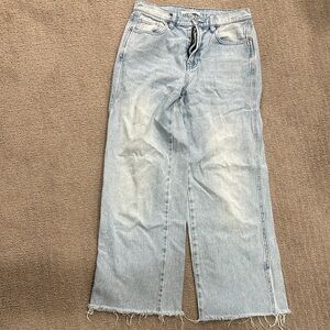 Pacsun Light Blue Wide-Leg Women Jeans
